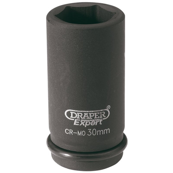 Draper HI-TORQ&#174; 6 Point Deep Impact Socket, 3/4" Sq. Dr., 30mm 71916