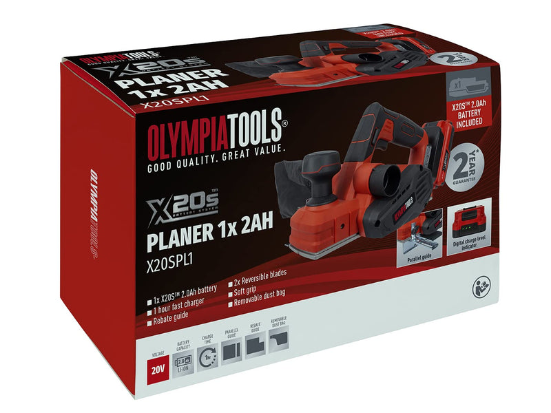 Olympia Tools X20S™ Planer 1 x 2Ah