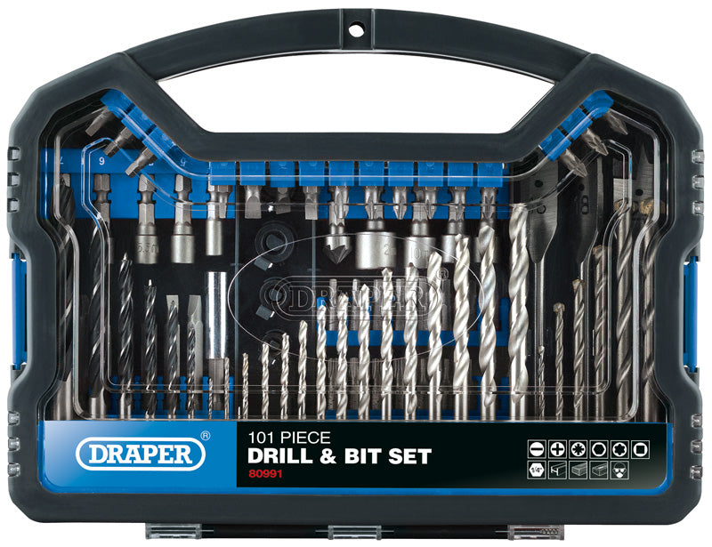 Draper Drill Bit and Accessory Kit (101 Piece) 80991