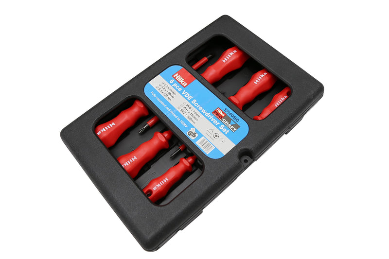 Hilka 33100600 6 PCE Pro Craft VDE Screwdriver Set