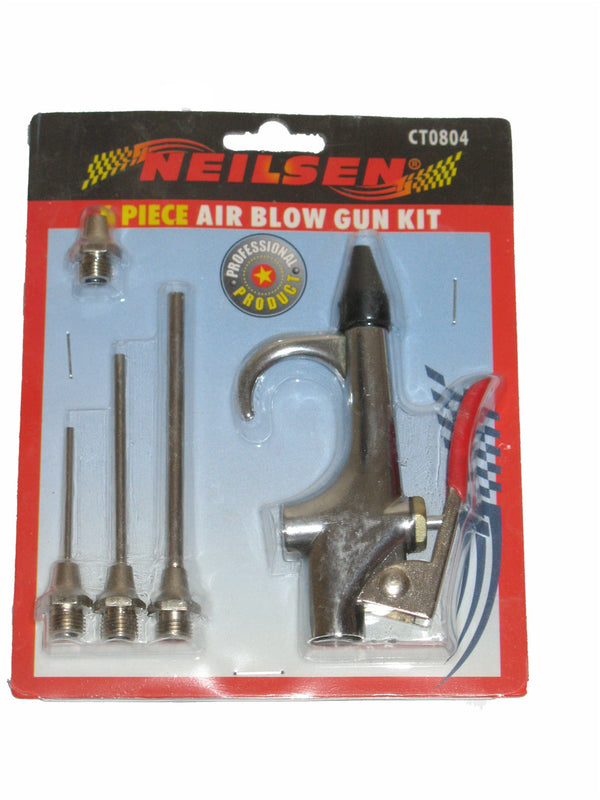 6 PIECE AIR BLOW GUN KIT