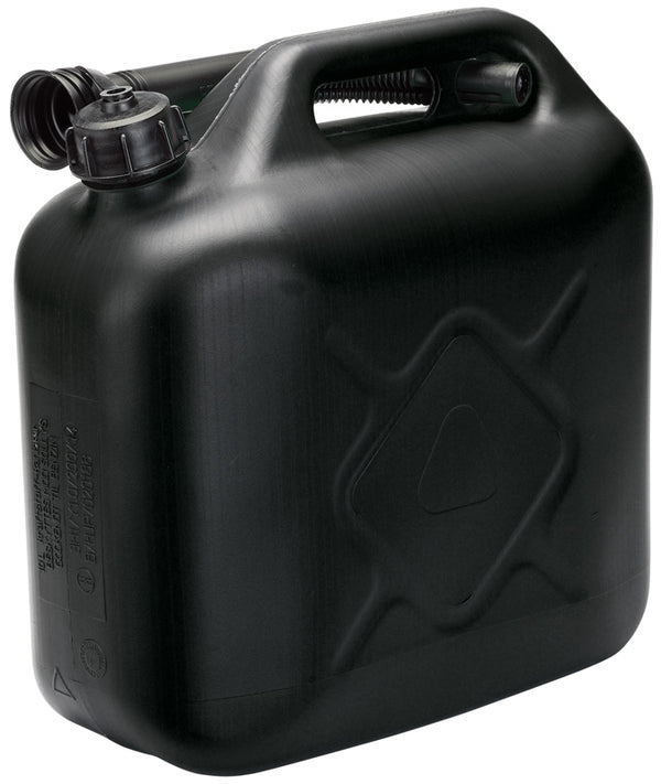 Draper 10L Plastic Fuel Can - (Black) 82693