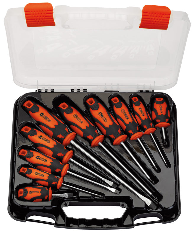 Draper Screwdriver Set (Orange Handles) (10 Piece) 82838