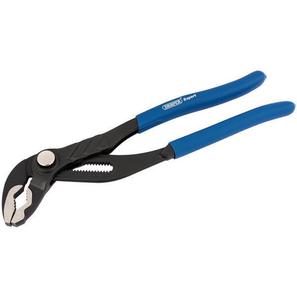 Draper Push Button Heavy Duty Waterpump Pliers, 250mm 84448