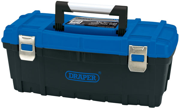 Draper 85635 610mm Tool Box with Tote Tray