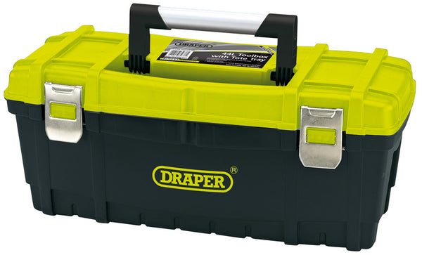 Draper 85638 610mm Tool Box with Tote Tray