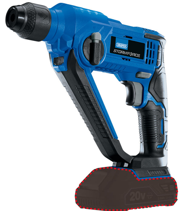 Draper Draper Storm Force&#174; 20V SDS+ Rotary Hammer Drill (Sold Bare) 89512