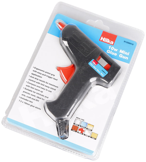 Hilka Tools 91200010 10W Mini Glue Gun, Black