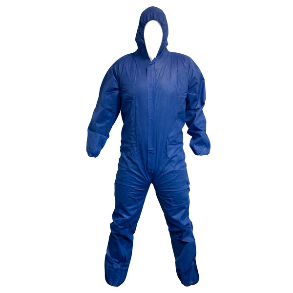 Sealey 9603L Disposable Coverall Blue Type 5/6 - Large