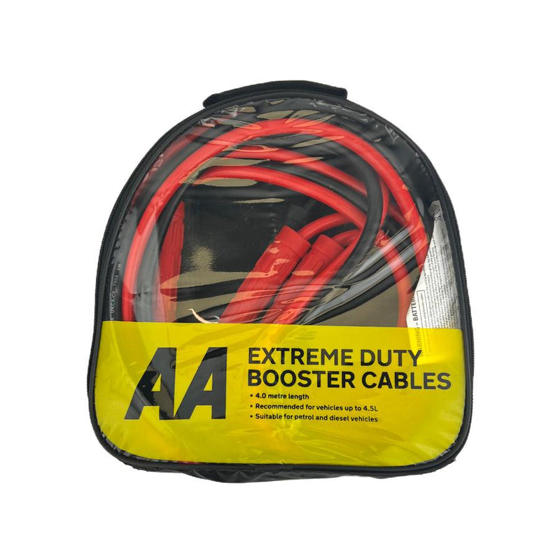 AA  JUMP LEADS 700A UP TO 4500CC 4 LITRE 4M METRES BOOSTER CABLES CAR VAN AA0868