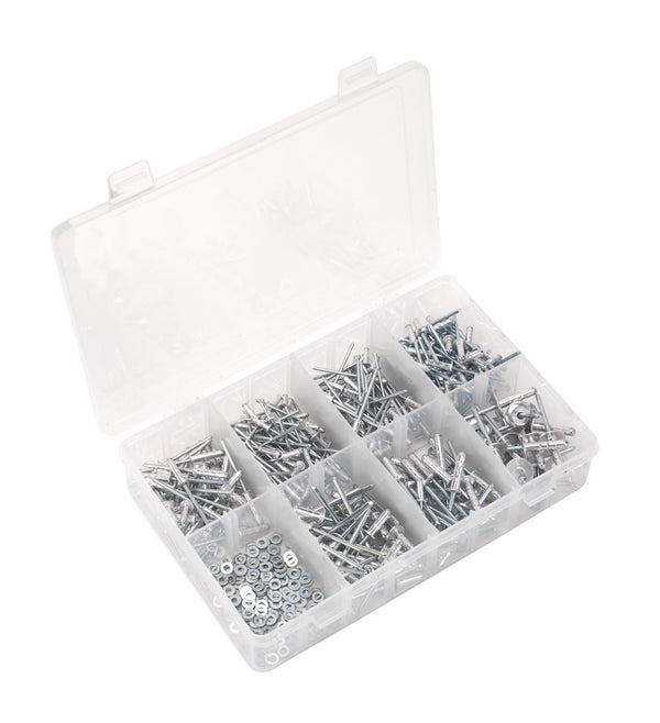 Sealey AB075MG Aluminium Multi-Grip Rivet Assortment 500pc