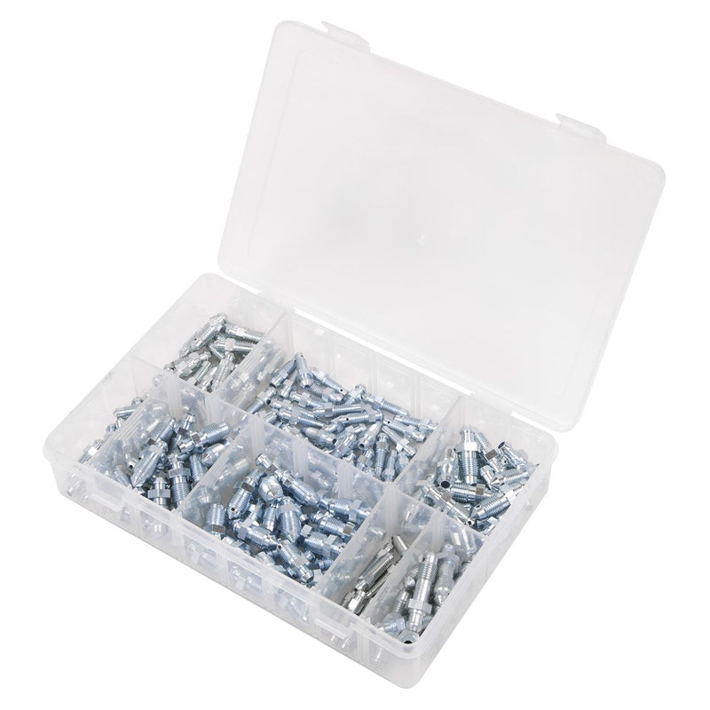 Sealey Bleed Nipple Assortment 160pc AB160BN