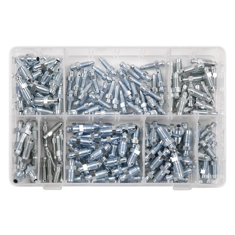 Sealey Bleed Nipple Assortment 160pc AB160BN