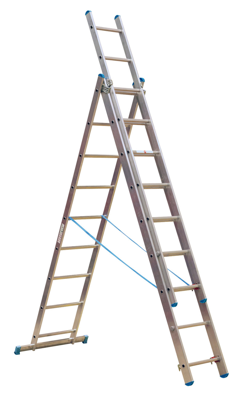 Sealey Extension Combination Ladder 3 x 9 Aluminium - BS EN 131 ACL3