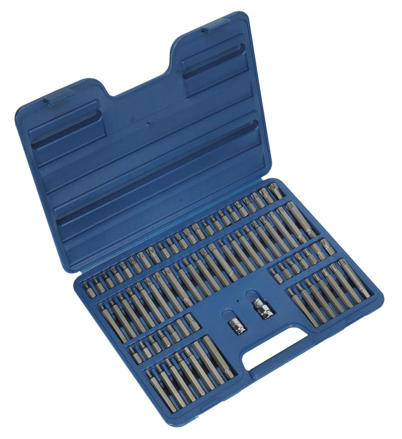 Sealey Premier TRX-Star/Security TRX-Star/Hex/Ribe/Spline Bit Set 3/8" & 1/2"Sq Drive 74pc AK21974