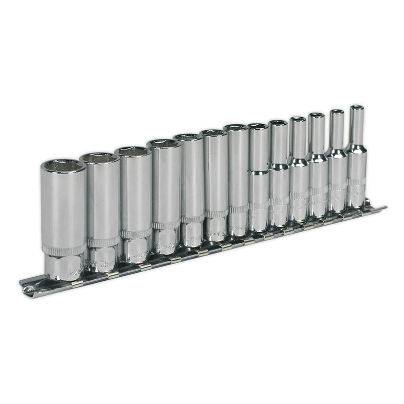 Sealey Premier Deep Socket Set 1/4"Sq Drive 13pc AK2692