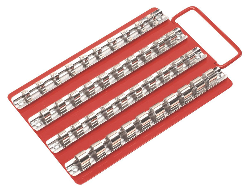 Sealey AK2712 Socket Rail Tray 1/4", 3/8" & 1/2"Sq Drive