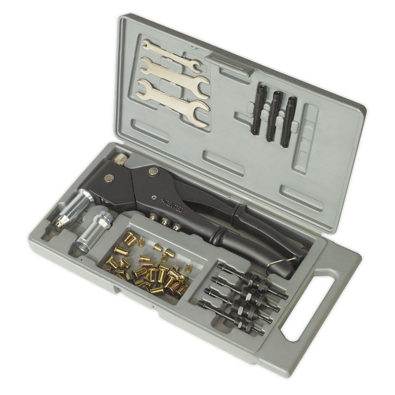 Sealey Blind Nut & Stud Riveting Kit AK396