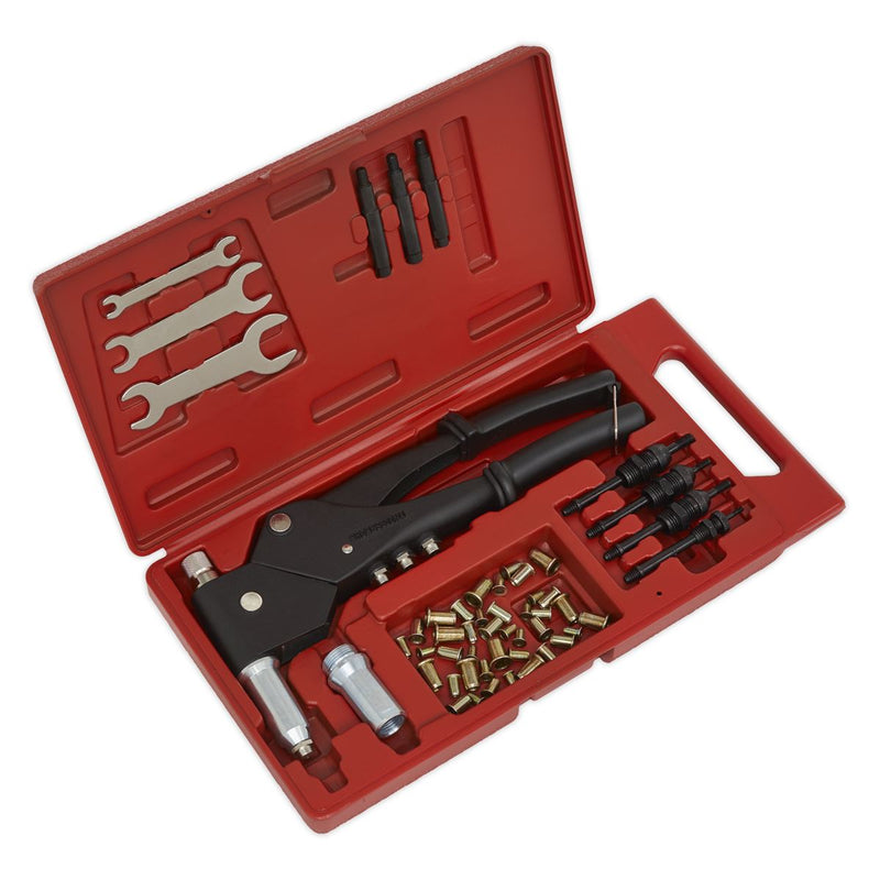 Sealey Blind Nut & Stud Riveting Kit AK396