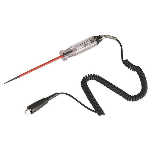 Sealey AK4005 Circuit Tester 6/12/24V DC Long Probe Heavy-Duty