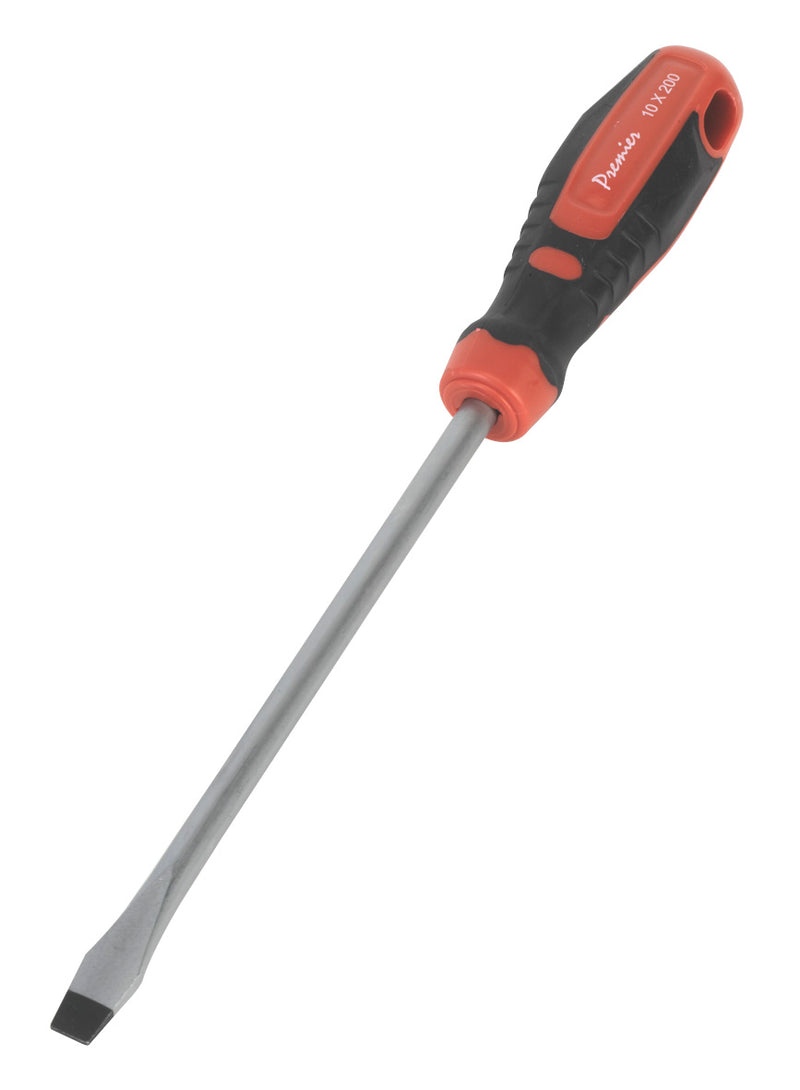 Sealey AK4300/17 Screwdriver Slotted 10 x 200mm GripMAX&reg;