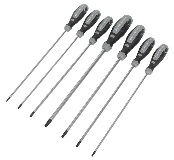 Sealey Long Security TRX-Star* Screwdriver Set 7pc 250mm GripMAX&reg; AK4307