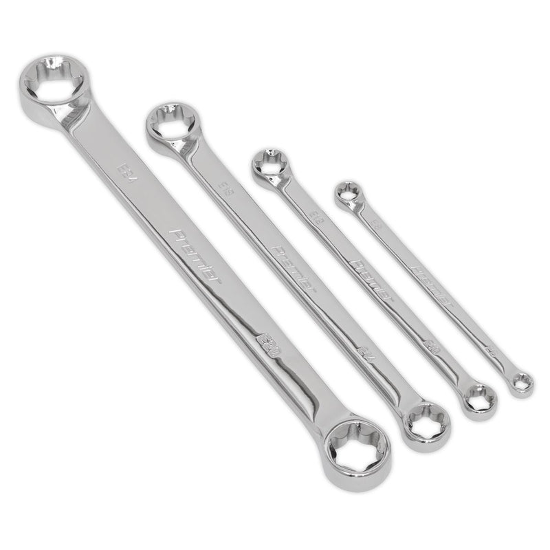 Sealey AK550 TRX-Star* Double End Spanner Set 4pc