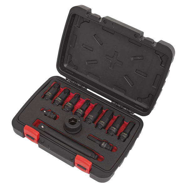 Sealey Premier Impact Socket Bit & Accessories Set 3/4"Sq Drive 12pc AK5617