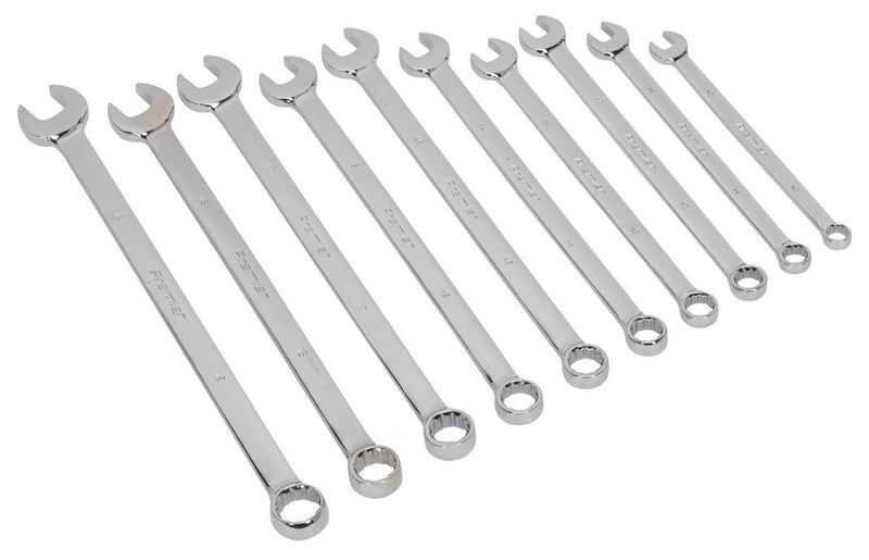 Sealey Combination Spanner Set 10pc Extra-Long Metric AK6310 IN STOCK