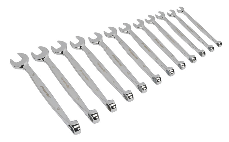 Sealey AK6313 Offset Combination Spanner Set 12pc Metric