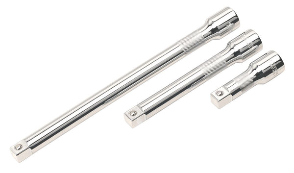 Sealey Premier Extension Bar Set 1/2"Sq Drive 3pc AK6350