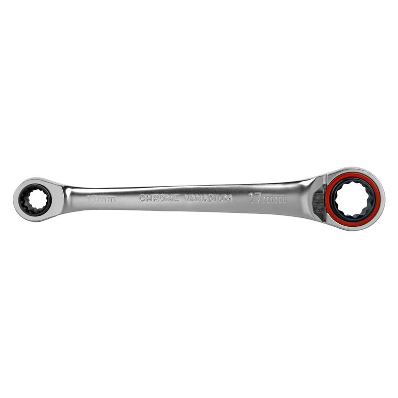 Sealey Premier Platinum 4-in-1 Reversible Ratchet Ring Spanner AK63948