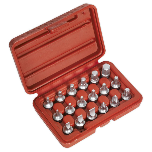 Sealey AK6564 One-Piece Socket Bit Set 18pc 1/4"Sq Drive