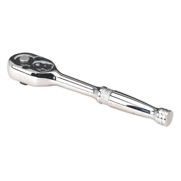 Sealey Premier Pear-Head Ratchet Wrench with Flip Reverse 1/4"Sq Drive AK660