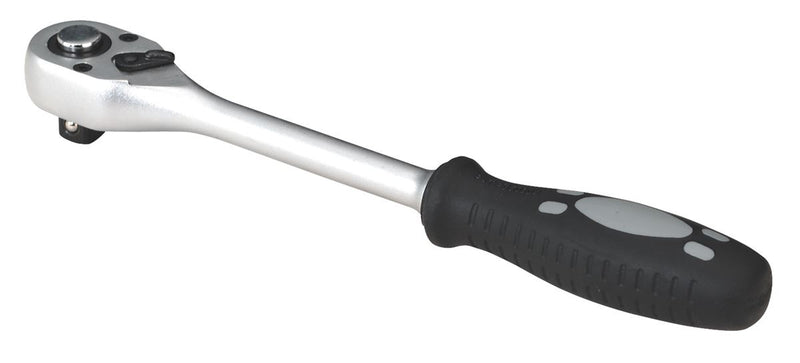 Sealey AK678 Ratchet Wrench with Rubber Grip Handle 1/2"Sq Drive