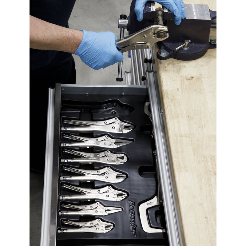 Sealey Premier Locking Pliers Set 10pc AK6800