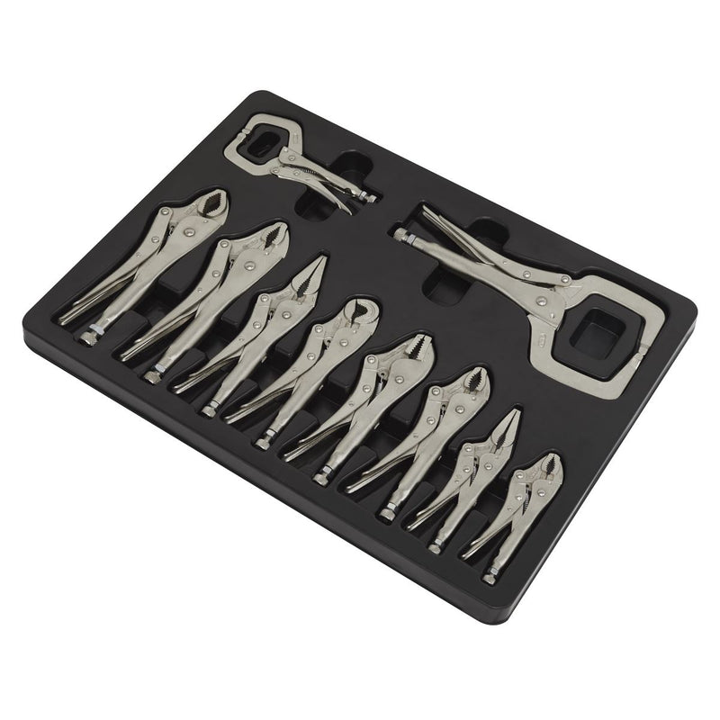 Sealey Premier Locking Pliers Set 10pc AK6800