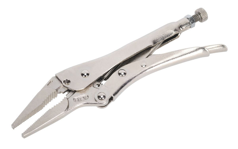 Sealey Premier Long Nose Locking Pliers 210mm 0-60mm Capacity AK6825