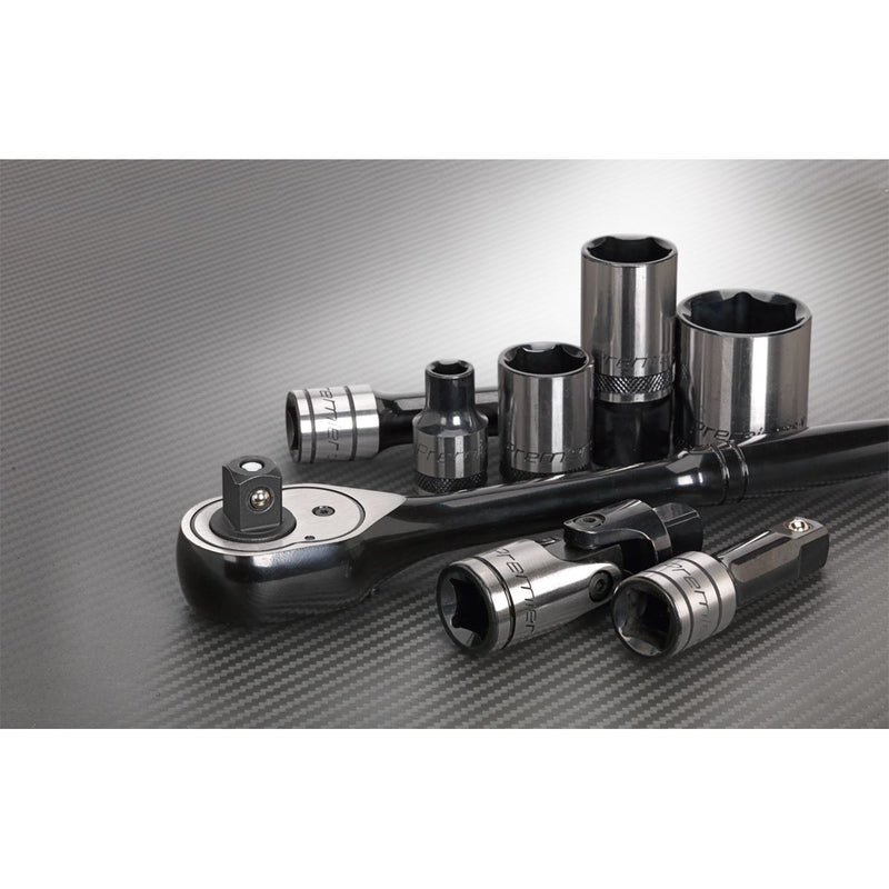 Sealey Premier Black Socket Set 1/2"Sq Drive 28pc AK7972