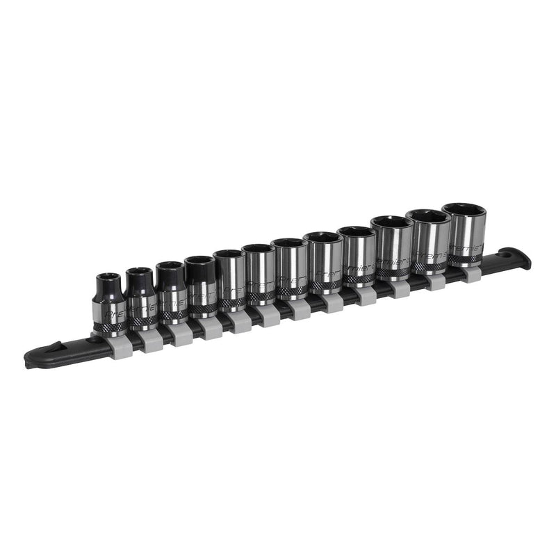 Sealey Premier Black Socket Set 3/8"Sq Drive 12pc AK7992