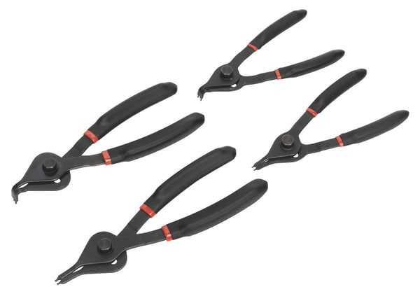 Sealey AK8452 Circlip Pliers Set 4pc Internal/External