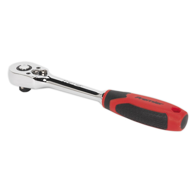 Sealey Premier Pear-Head Ratchet Wrench with Flip Reverse 3/8"Sq Drive AK8947