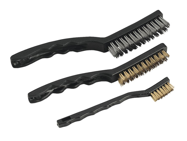 Sealey Auto Engineer's Wire Brush Set 3pc AK9801