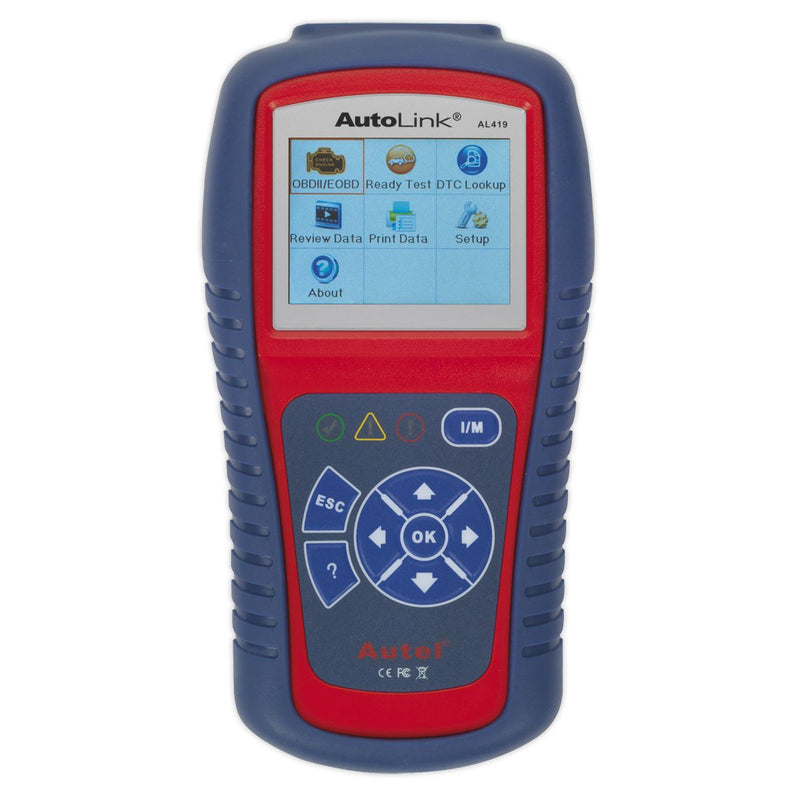 Sealey Autel EOBD Code Reader AL419