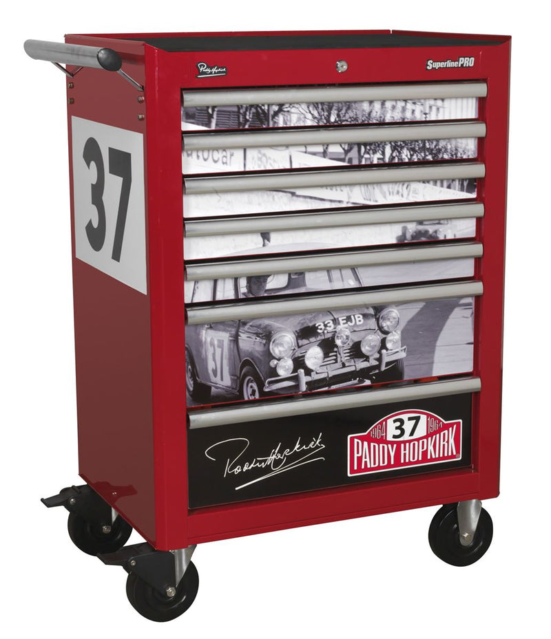 Sealey AP26479TPH Rollcab 7 Drawer Paddy Hopkirk Limited Edition