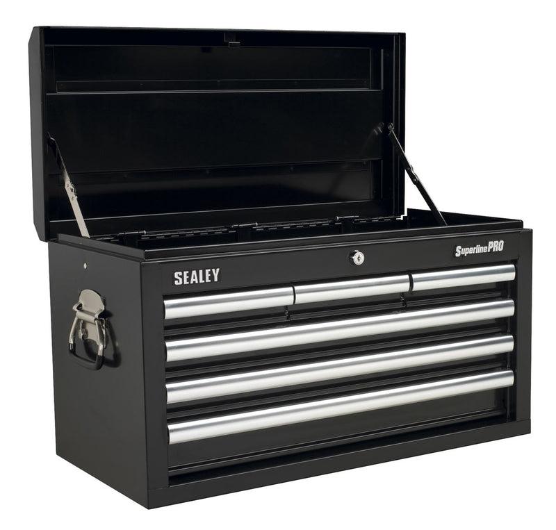 Sealey Superline PRO&reg; Topchest 6 Drawer - Black AP33069B