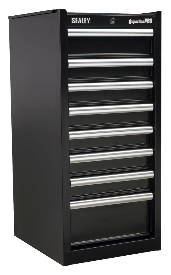 Sealey Superline PRO&reg; Hang-On Chest 8 Drawer - Black AP33589B