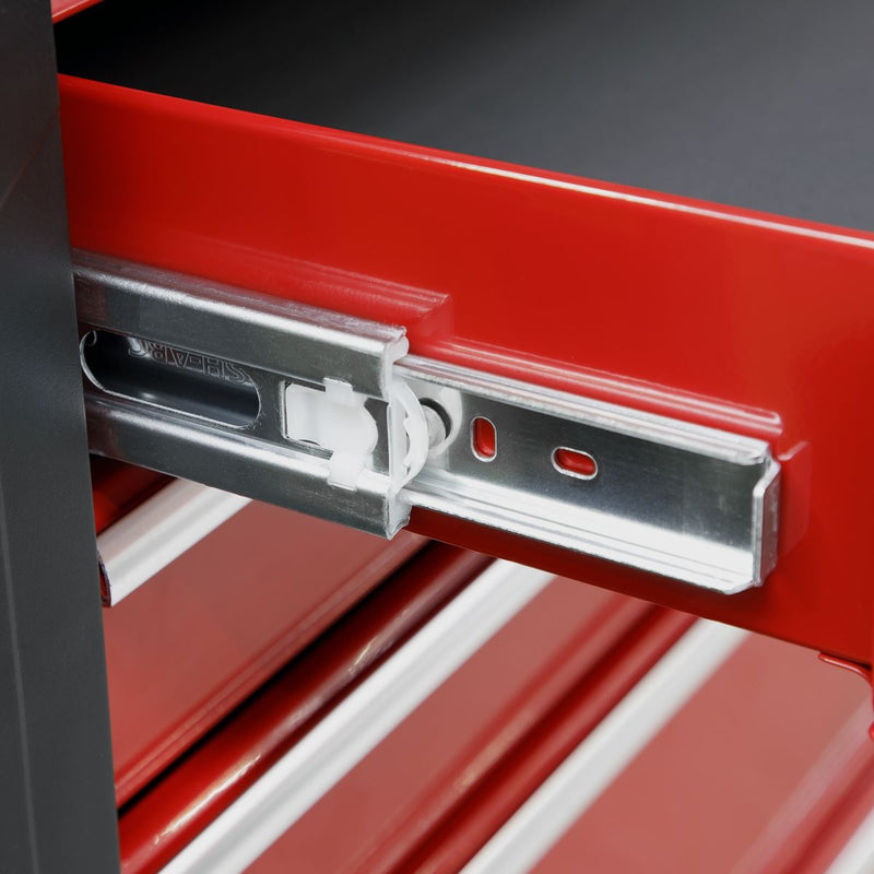 Sealey Superline PRO&reg; Rollcab 7 Drawer - Red AP3407