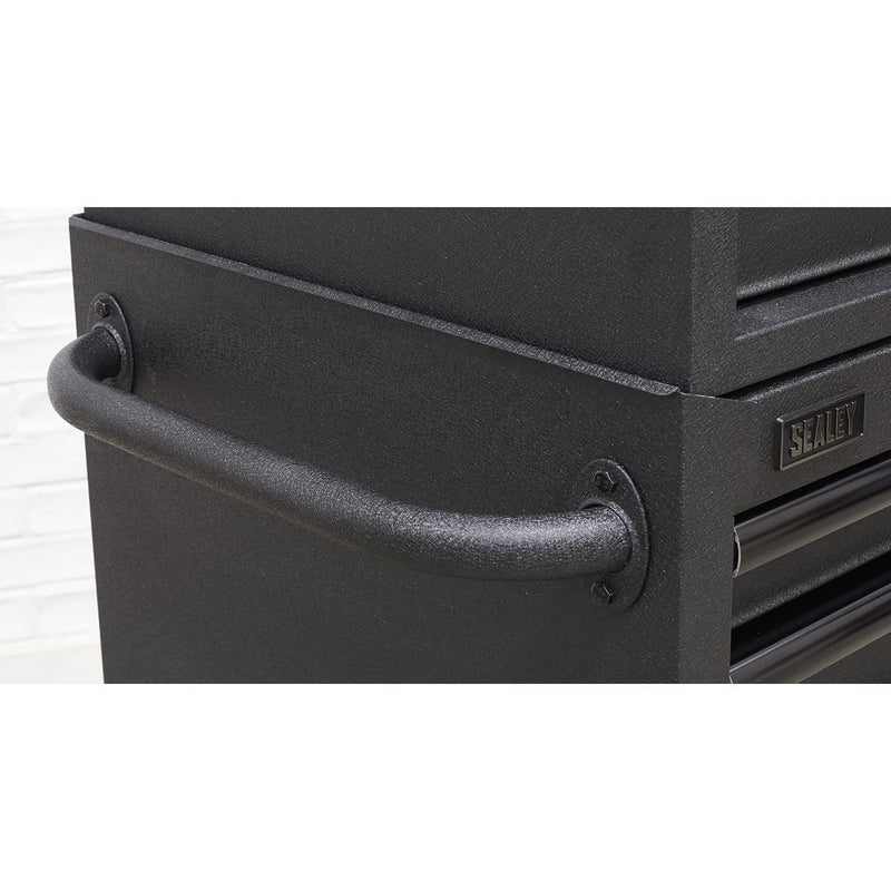 Sealey Superline PRO&reg; Black Edition Rollcab with 6 Soft Close Drawers 915mm AP3606BE