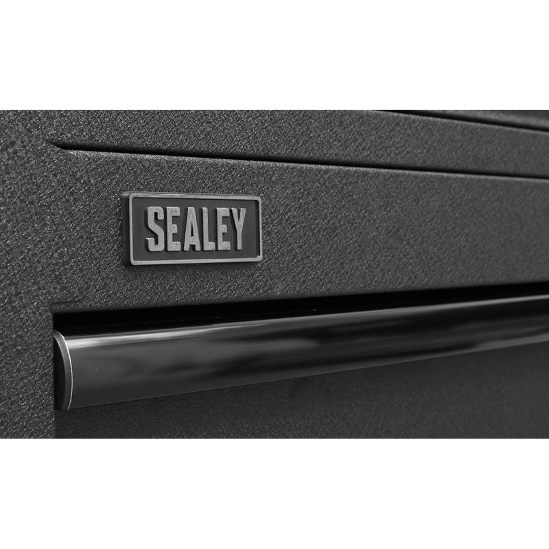 Sealey Superline PRO&reg; Black Edition Rollcab with 6 Soft Close Drawers 915mm AP3606BE